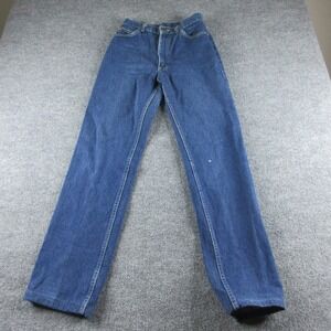 Vintage Lee Jeans Juniors 9 Blue Medium Wash Straight‎ Cotton USA Denim 90s